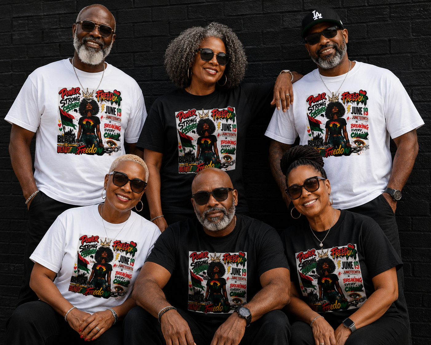 Juneteenth Freedom Shirt | Black Is Beautiful | Power Strong Culture Graphic Tee