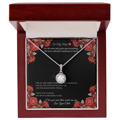 To My Mom – Eternal Hope Necklace 💖