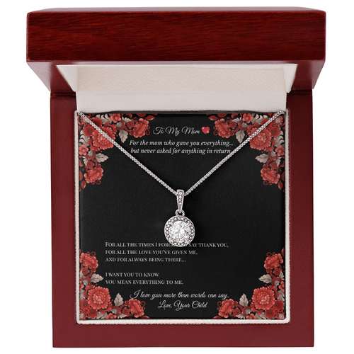 To My Mom – Eternal Hope Necklace 💖