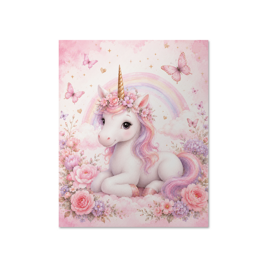 🦄 Unicorn Nursery Print