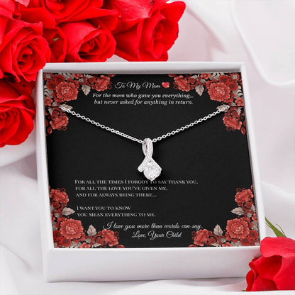 To My Mom – Allure Necklace Gift Set 💖