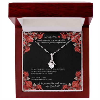 To My Mom – Allure Necklace Gift Set 💖